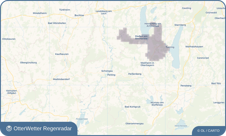 OtterWetter Regenradar-Widget Herzogsägmühle