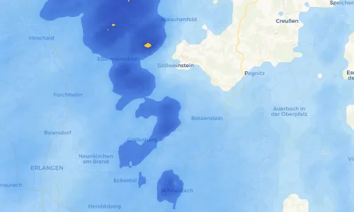 Regenradar Vorschaubild - Aktuelle Niederschläge in Herzogwind und Umgebung