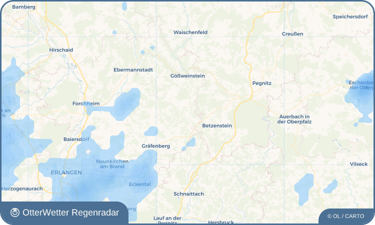 OtterWetter Regenradar-Widget Herzogwind