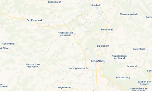 Regenradar Vorschaubild - Aktuelle Niederschläge in Hesselberg und Umgebung