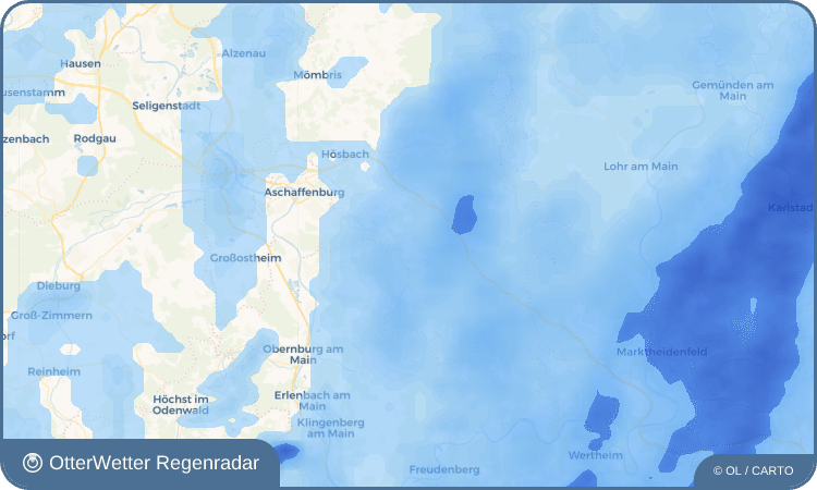 OtterWetter Regenradar-Widget Hessenthal