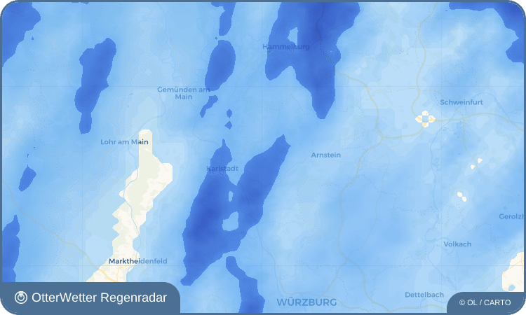 Wetter-Widget-Vorschau mit Vorhersagedaten für Heßlar