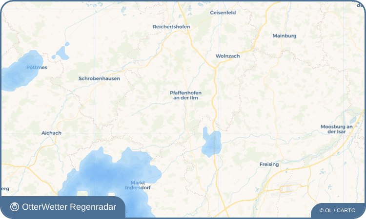 Wetter-Widget-Vorschau mit Vorhersagedaten für Hettenshausen