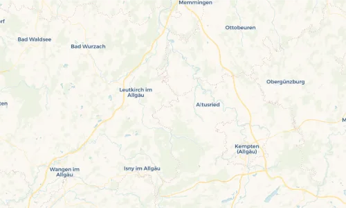 Regenradar-Vorschau: aktuelle Niederschläge in Hettisried und Umgebung