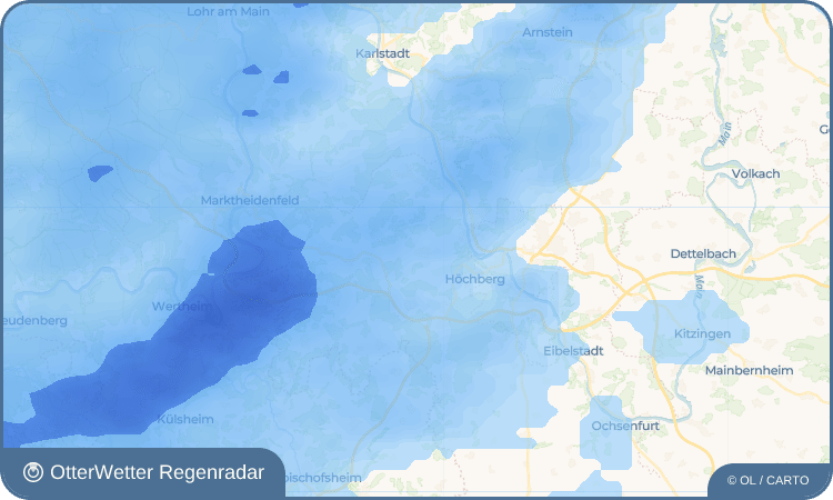 Wetter-Widget-Vorschau mit Vorhersagedaten für Hettstadt