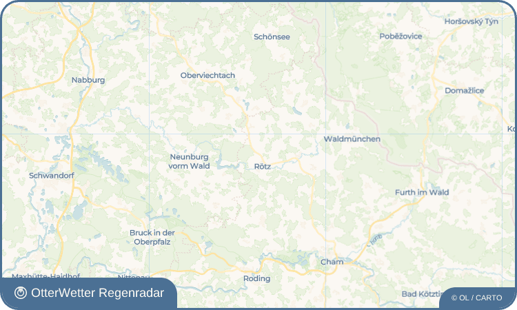OtterWetter Regenradar-Widget Hetzmannsdorf