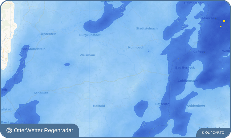 Wetter-Widget-Vorschau mit Vorhersagedaten für Heubsch