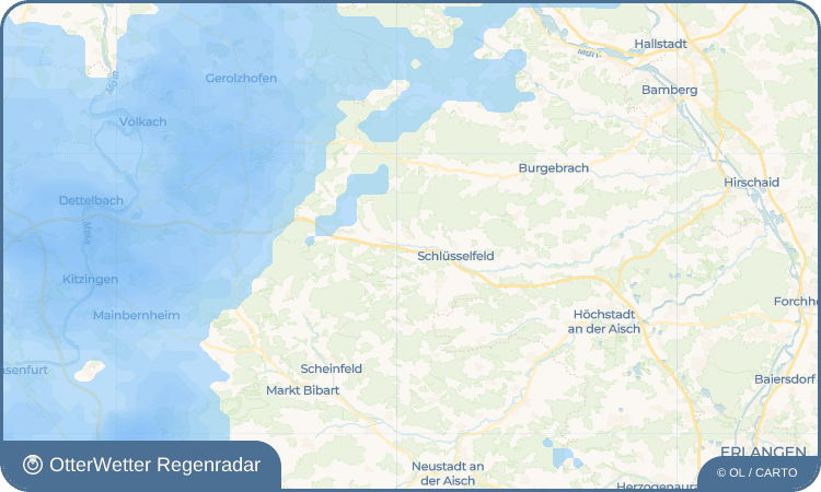 OtterWetter Regenradar-Widget Heuchelheim