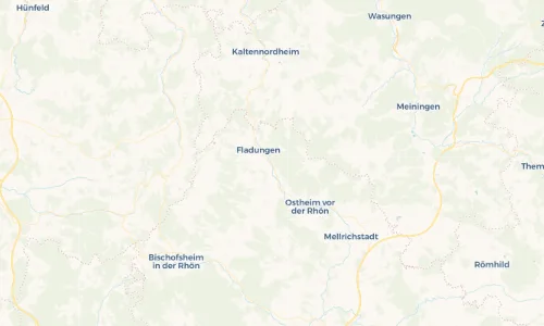 Regenradar Vorschaubild - Aktuelle Niederschläge in Heufurt und Umgebung