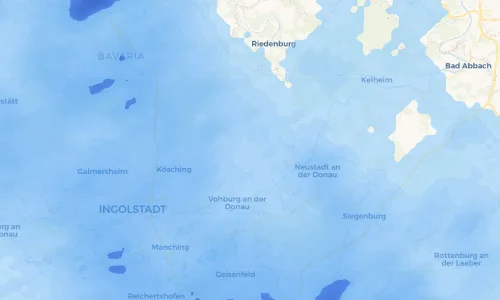 Regenradar Vorschaubild - Aktuelle Niederschläge in Hiendorf und Umgebung