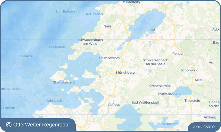 OtterWetter Regenradar-Widget Hildbrandsgrün