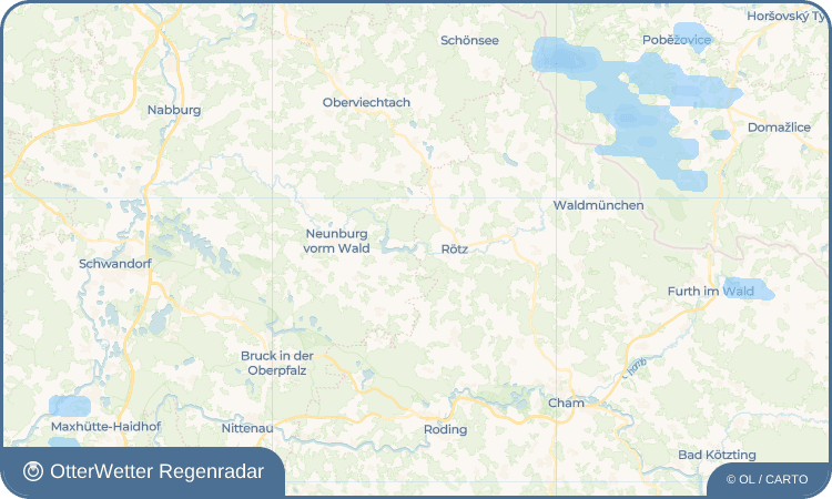 OtterWetter Regenradar-Widget Hillstett