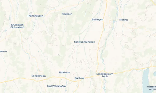 Regenradar Vorschaubild - Aktuelle Niederschläge in Hiltenfingen und Umgebung