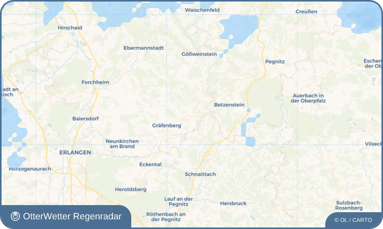 OtterWetter Regenradar-Widget Hiltpoltstein