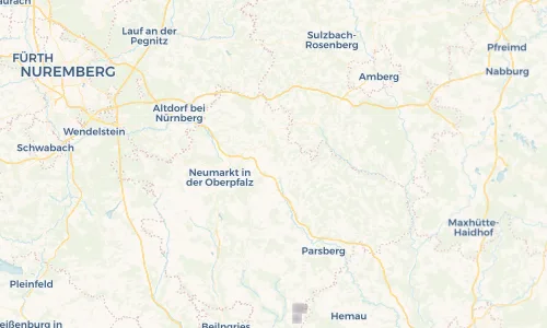 Regenradar Vorschaubild - Aktuelle Niederschläge in Hilzhofen und Umgebung
