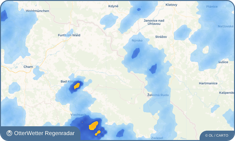 OtterWetter Regenradar-Widget Himmelreich