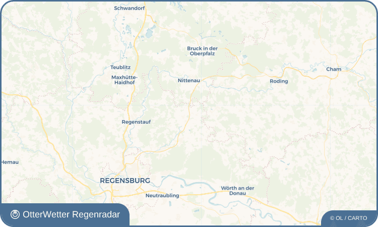 OtterWetter Regenradar-Widget Hinterappendorf