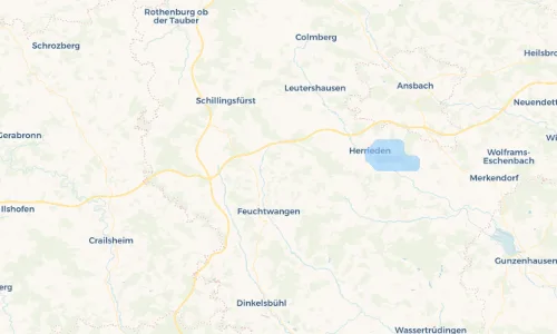 Regenradar-Vorschau: aktuelle Niederschläge in Hinterbreitenthann und Umgebung