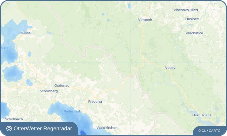 Widget-Vorschau für Hinterfirmiansreut Wetter-Widget-Vorschau mit Vorhersagedaten für Hinterfirmiansreut
