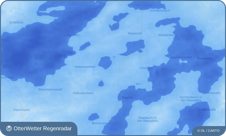 OtterWetter Regenradar-Widget Hinterkleebach