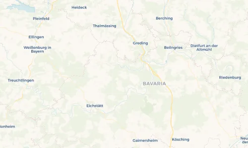 Regenradar Vorschaubild - Aktuelle Niederschläge in Hirnstetten und Umgebung