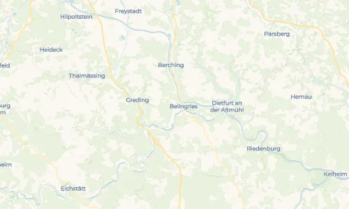 Regenradar-Vorschau: aktuelle Niederschläge in Hirschberg und Umgebung