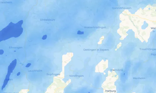 Regenradar Vorschaubild - Aktuelle Niederschläge in Hochaltingen und Umgebung