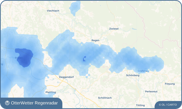 OtterWetter Regenradar-Widget Hochdorf