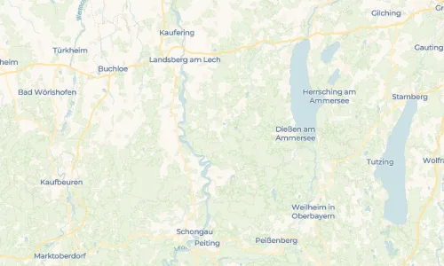 Regenradar Vorschaubild - Aktuelle Niederschläge in Hochreiten und Umgebung