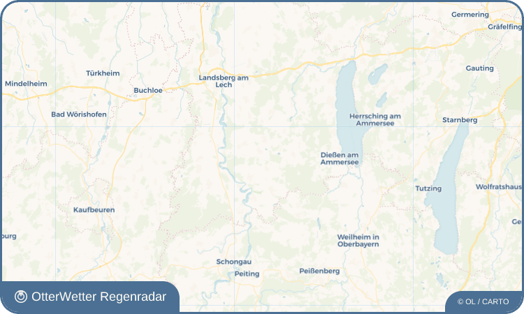 Wetter-Widget-Vorschau mit Vorhersagedaten für Hochreiten