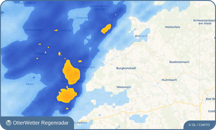 OtterWetter Regenradar-Widget Hochstadt a.Main