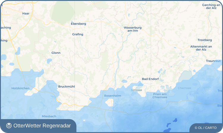 OtterWetter Regenradar-Widget Hochstätt