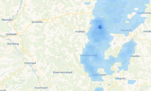 Regenradar Vorschaubild - Aktuelle Niederschläge in Hochstahl und Umgebung