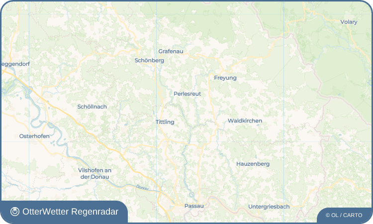 OtterWetter Regenradar-Widget Hochwegen