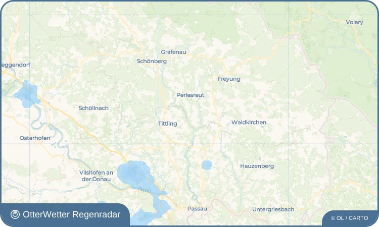 Wetter-Widget-Vorschau mit Vorhersagedaten für Hochwegen