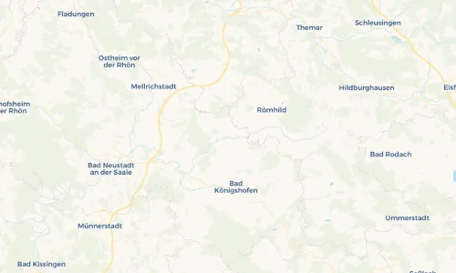 Regenradar Vorschaubild - Aktuelle Niederschläge in Höchheim und Umgebung