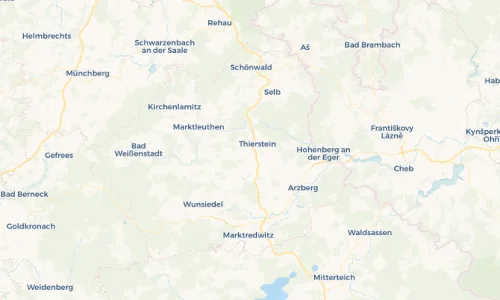 Regenradar Vorschaubild - Aktuelle Niederschläge in Höchstädt im Fichtelgebirge und Umgebung