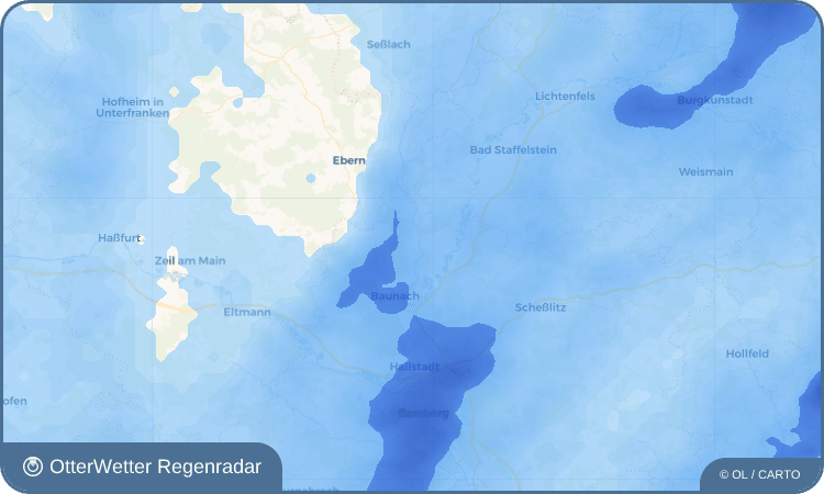 Wetter-Widget-Vorschau mit Vorhersagedaten für Höfenneusig