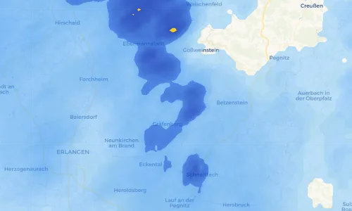 Regenradar Vorschaubild - Aktuelle Niederschläge in Höfles und Umgebung