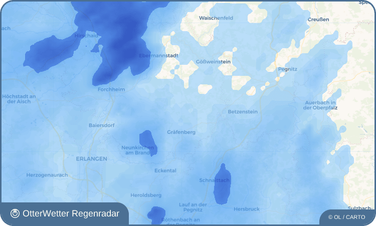 OtterWetter Regenradar-Widget Höfles