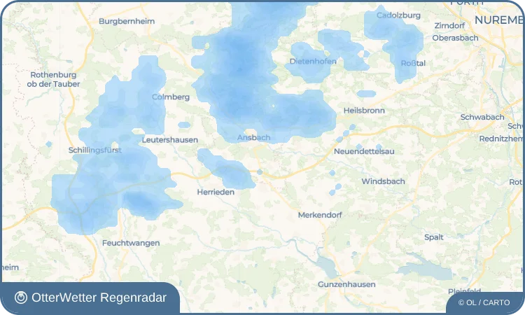 Widget-Vorschau für Höfstetten Wetter-Widget-Vorschau mit Vorhersagedaten für Höfstetten