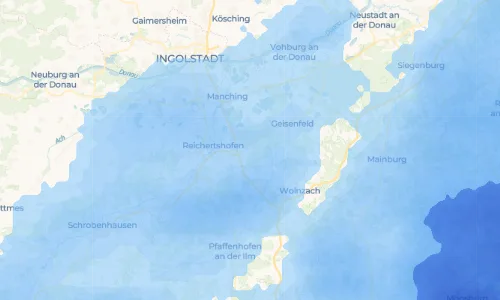 Regenradar Vorschaubild - Aktuelle Niederschläge in Hög und Umgebung