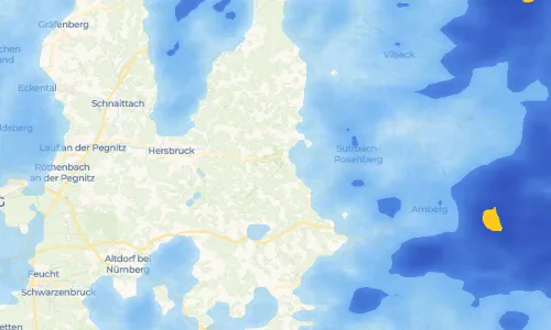Regenradar Vorschaubild - Aktuelle Niederschläge in Högen und Umgebung