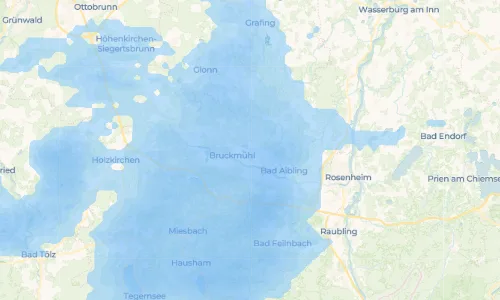 Regenradar Vorschaubild - Aktuelle Niederschläge in Högling und Umgebung