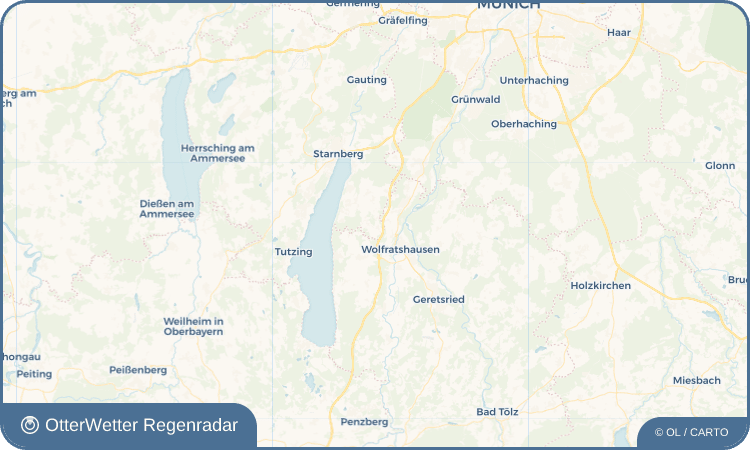 OtterWetter Regenradar-Widget Höhenrain