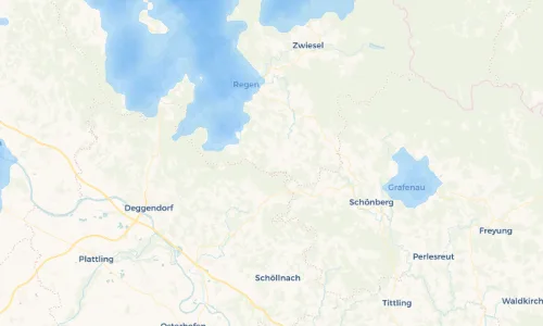 Regenradar Vorschaubild - Aktuelle Niederschläge in Höllmannsried und Umgebung