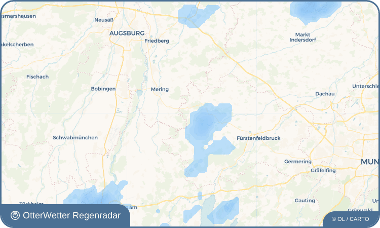 OtterWetter Regenradar-Widget Hörbach