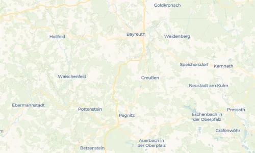 Regenradar Vorschaubild - Aktuelle Niederschläge in Hörlasreuth und Umgebung