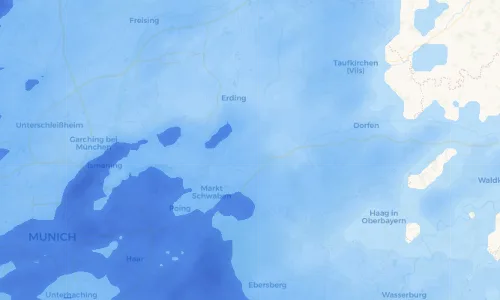 Regenradar Vorschaubild - Aktuelle Niederschläge in Hörlkofen und Umgebung
