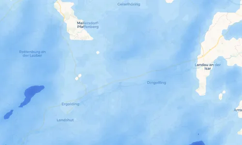 Regenradar Vorschaubild - Aktuelle Niederschläge in Hörmannsdorf und Umgebung